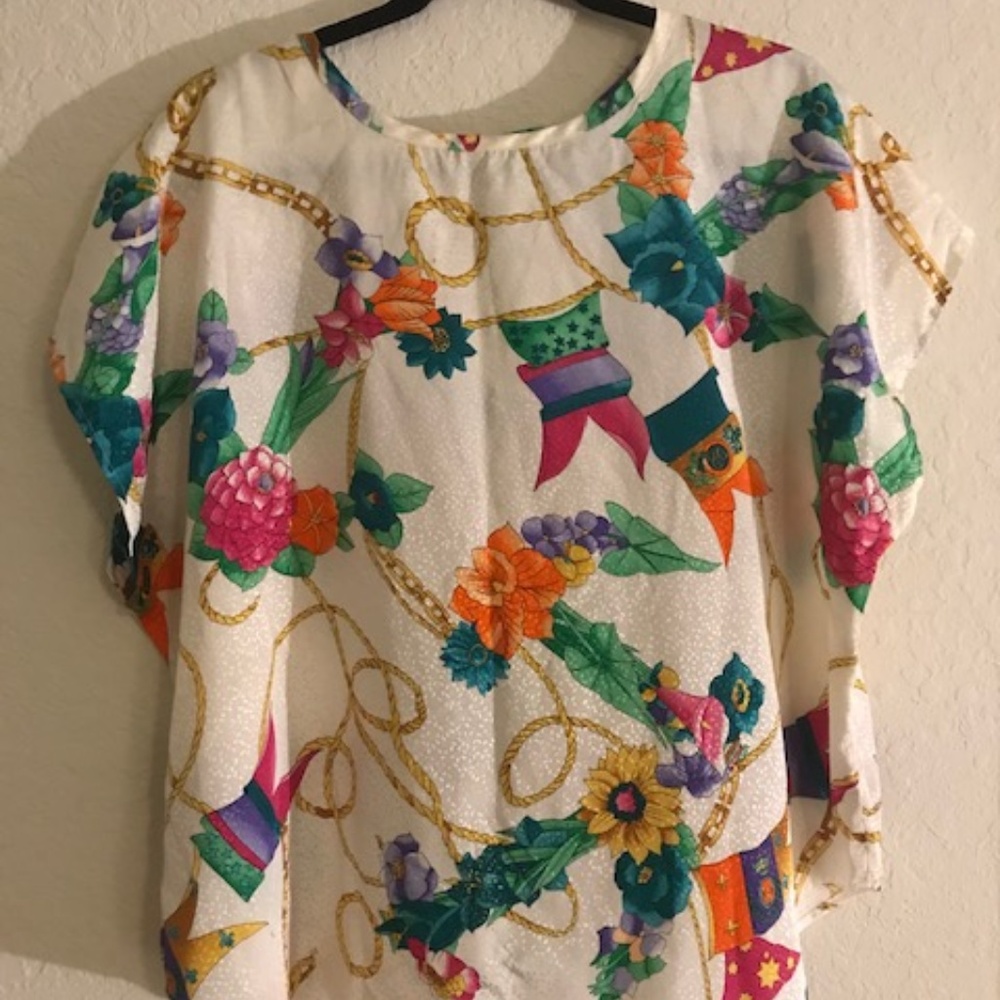 Vintage Hot Stuff Blouse. SPRING FASHION!!